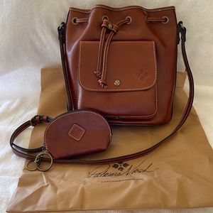 COPY - Patricia Nash leather bucket bag/shoulder/crossbody bag